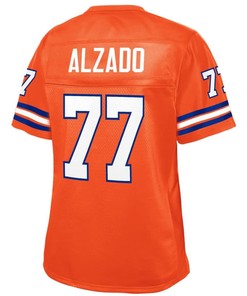 Lyle Alzado Denver Broncos Nfl Pro Line Womens Retired Player Jersey - Orange