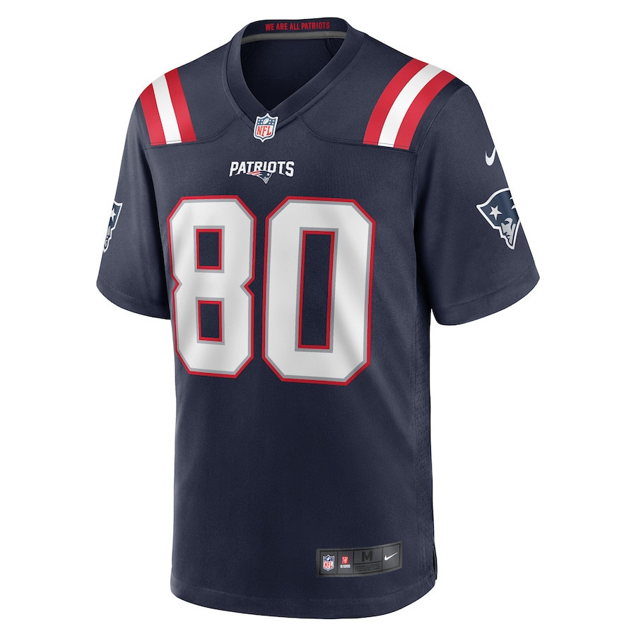 Lynn Bowden Jr. New England Patriots Game Player Jersey - Navy