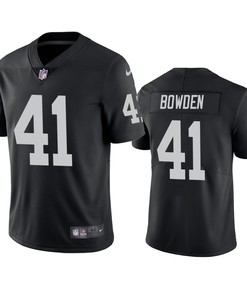Lynn Bowden Las Vegas Raiders Black Vapor Limited Jersey