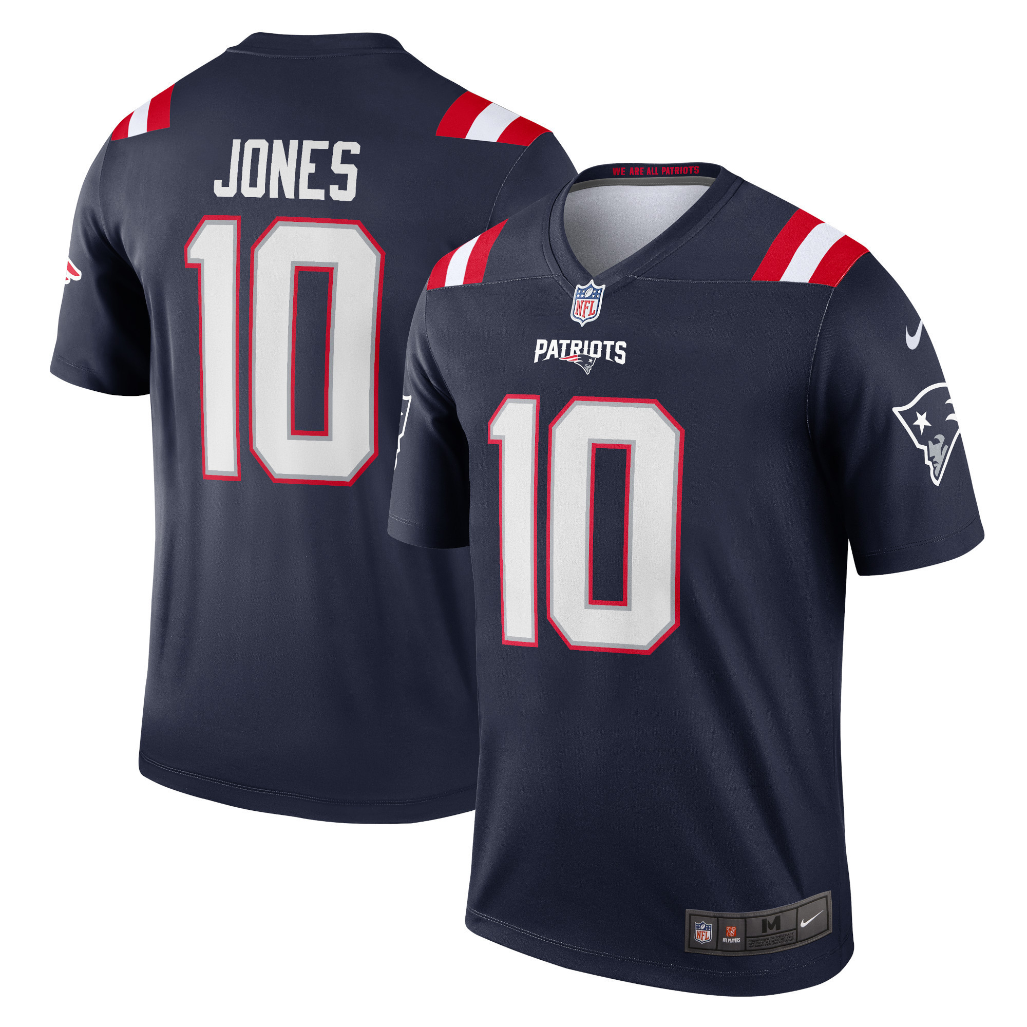 Mac Jones New England Patriots Legend Jersey - Navy Nfl