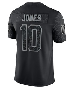 Mac Jones New England Patriots RFLCTV Limited Jersey - Black
