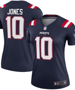 Mac Jones New England Patriots Womens Legend Jersey - Navy Nfl