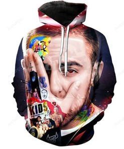 Mac Miller Style 1 3D Hoodie Zip Hoodie for Fans
