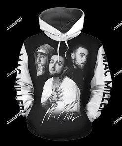 Mac Miller Style 2 3D Hoodie Zip Hoodie Fan Gift