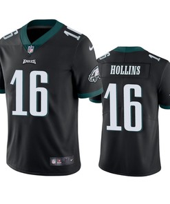 Mack Hollins Philadelphia Eagles Black Vapor Limited Jersey