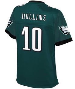 Mack Hollins Philadelphia Eagles Nfl Pro Line Womens Team Color Player Jersey - Midnight Green