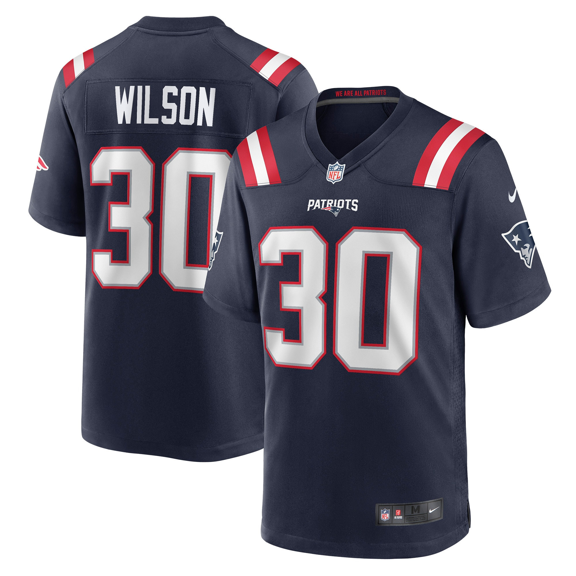 Mack Wilson New England Patriots Game Jersey - Navy Nfl