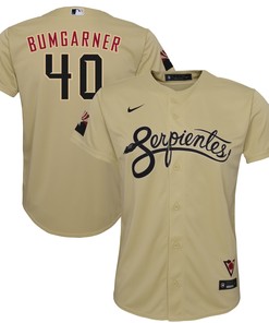 Madison Bumgarner Arizona Diamondbacks 2021 City Connect Replica Player Jersey - Gold Mlb