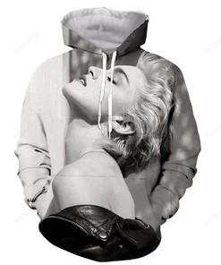 Madonna 3D Hoodie Zip Hoodie