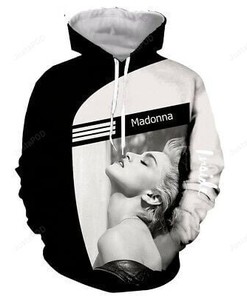 Madonna 3D Hoodie Zip Hoodie 04
