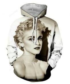 Madonna 3D Hoodie Zip Hoodie 05