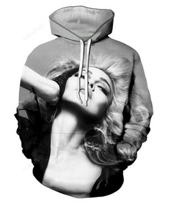 Madonna 3D Hoodie Zip Hoodie 07