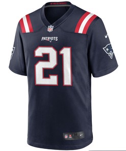 Malcolm Butler 21 New England Patriots Game Men Jersey - Navy Jersey