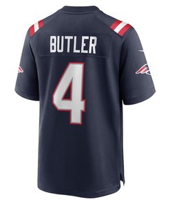 Malcolm Butler New England Patriots Game Jersey - Navy