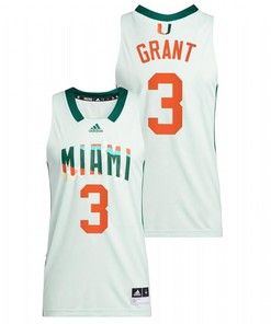 Malcolm Grant 3 Miami Hurricanes Honoring Black Excellence Basketball Men Jersey - White