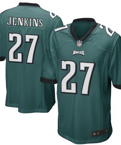 Malcolm Jenkins Philadelphia Eagles Nike Game Jersey - Midnight Green