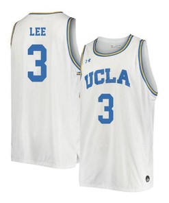 Malcolm Lee 3 UCLA Bruins Retro Elite Basketball Men Jersey - White