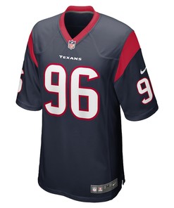 Maliek Collins Houston Texans Game Player Jersey - Navy