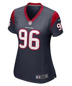 Maliek Collins Houston Texans Women's Game Player Jersey - Navy