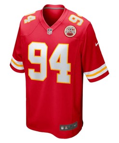 Malik Herring Kansas City Chiefs Team Game Player Jersey - Red
