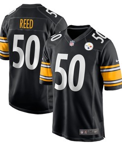 Malik Reed Pittsburgh Steelers Game Player Jersey - Black