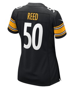 Malik Reed Pittsburgh Steelers Women's Game Player Jersey - Black