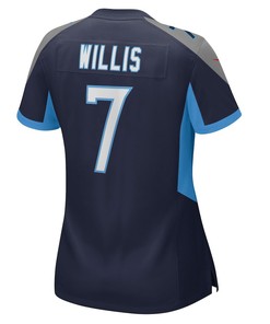 Malik Willis Tennessee Titans Women's Player Game Jersey - Navy