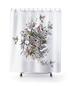 Mandala Shower Curtain, Boho Bathroom Decor for Colorful Bathroom