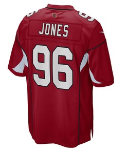 Manny Jones Arizona Cardinals Game Player Jersey - Cardinal