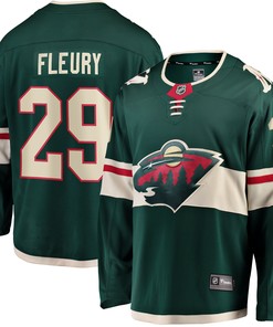 Marc-andre Fleury Minnesota Wild Fanatics Branded Home Breakaway Player Jersey - Green Nhl