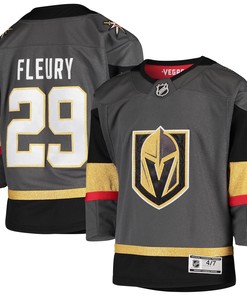 Marc-andre Fleury Vegas Golden Knights Preschool Home Premier Player Jersey - Gray Nhl