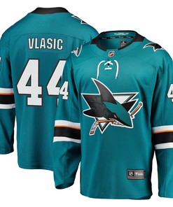 Marc-edouard Vlasic San Jose Sharks Fanatics Branded Breakaway Player Jersey - Teal Nhl