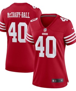 Marcelino McCrary-Ball San Francisco 49ers Women's Game Player Jersey - Scarlet