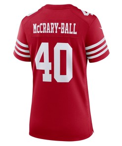 Marcelino McCrary-Ball San Francisco 49ers Women's Game Player Jersey - Scarlet