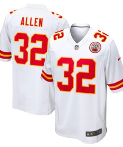 Marcus Allen Kansas City Chiefs Retired Player Game Jersey - White Nfl