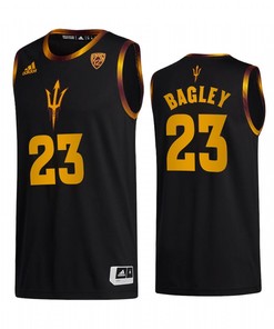 Marcus Bagley 23 Arizona State Sun Devils Black Jersey 2022-23 College Basketball