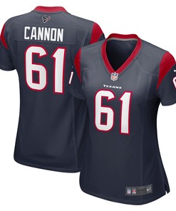 Marcus Cannon Houston Texans Womens Game Jersey - Navy Nfl