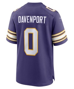 Marcus Davenport 0 Minnesota Vikings Classic Game Men Jersey - Purple