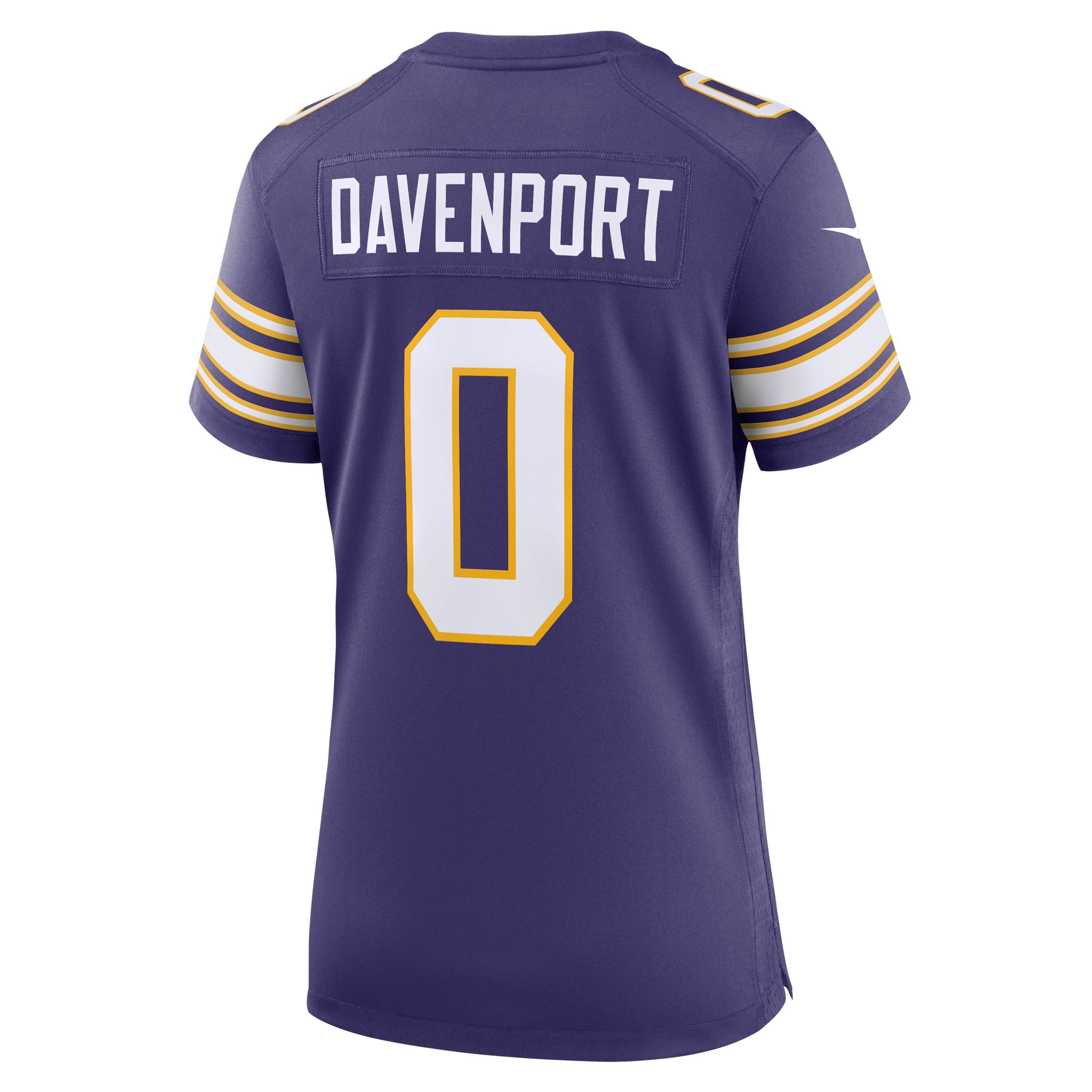 Marcus Davenport 0 Minnesota Vikings Women's Classic Game Jersey - Purple