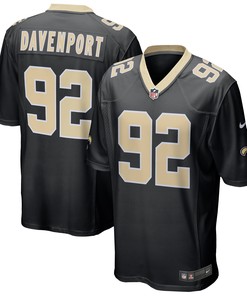Marcus Davenport New Orleans Saints Game Jersey - Black Nfl
