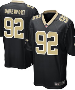 Marcus Davenport New Orleans Saints Game Player Jersey - Black Nfl