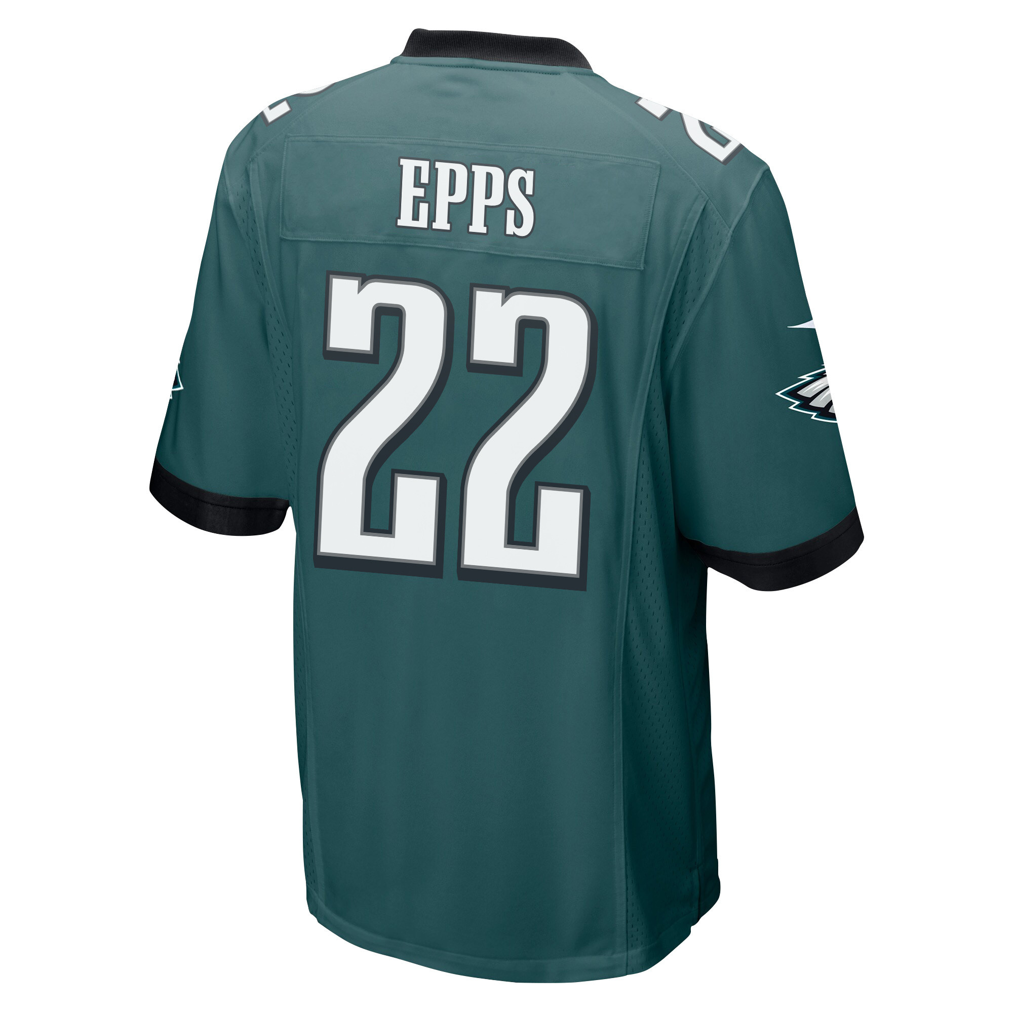 Marcus Epps 22 Philadelphia Eagles Super Bowl LVII Champions 2 Stars Men Game Jersey - Midnight Green