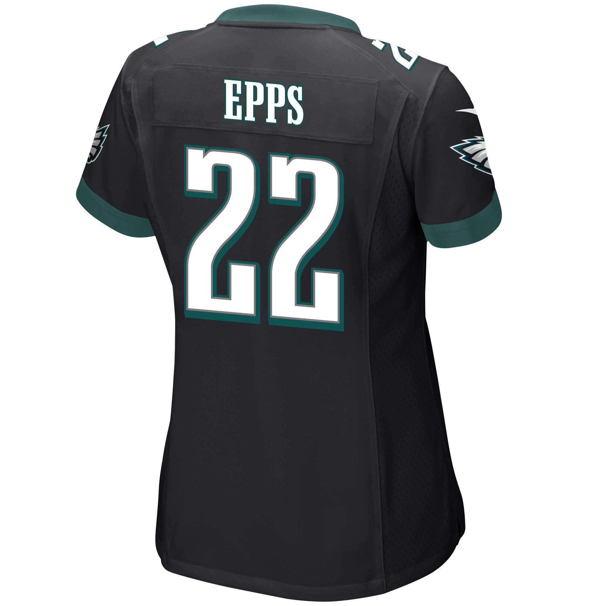 Marcus Epps 22 Philadelphia Eagles Super Bowl LVII Champions 2 Stars Women Game Jersey - Black