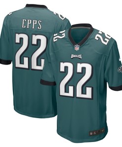 Marcus Epps Philadelphia Eagles Team Game Jersey - Midnight Green Nfl