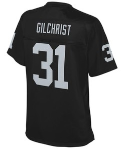 Marcus Gilchrist Oakland Raiders Nfl Pro Line Womens Team Color Player Jersey - Black