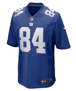 Marcus Johnson 84 New York Giants Home Game Player Jersey - Royal