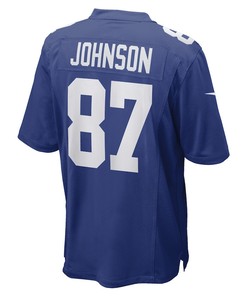 Marcus Johnson New York Giants Game Player Jersey - Royal