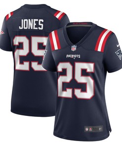 Marcus Jones New England Patriots Women's Game Player Jersey - Navy