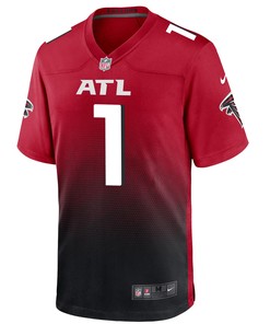 Marcus Mariota 1 Atlanta Falcons Alternate Game Men Jersey - Red Jersey
