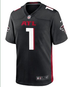 Marcus Mariota 1 Atlanta Falcons Game Men Jersey - Black Jersey